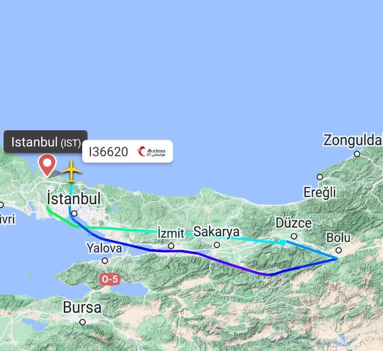 Kabin basıncı düşen yolcu uçağı İstanbul Havalimanı'na acil iniş yaptı