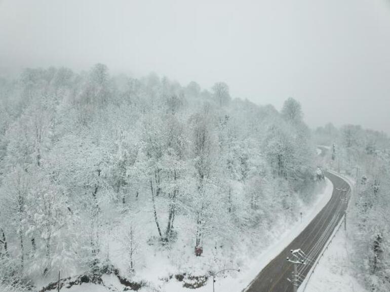 Kocaeli ve Sakarya’da kar yağışı