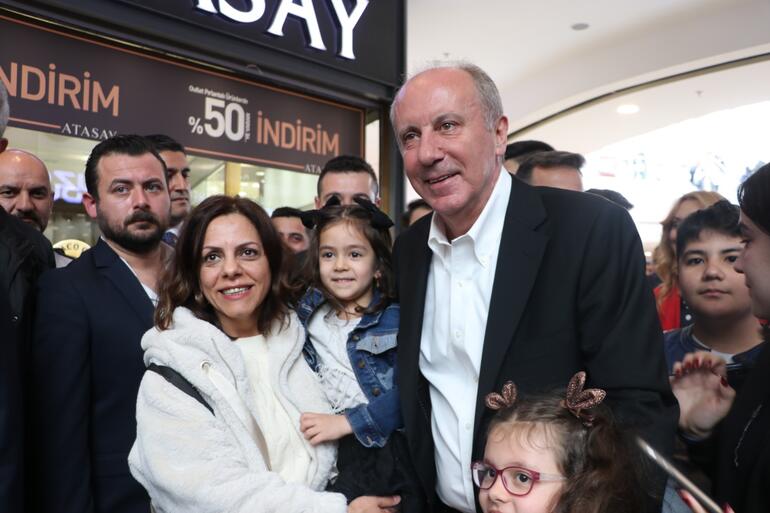 Muharrem İnce, Keçiören'de vatandaşlarla buluştu