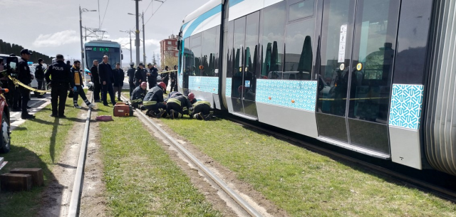 Konya'da tramvayın altında kalan anne öldü, çocuğu ağır yaralandı