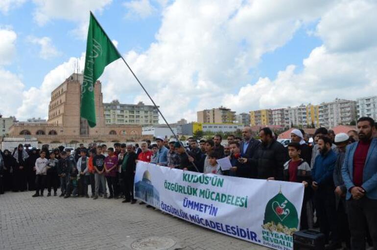 Mardin, Bingöl ve Batman’da İsrail protestosu