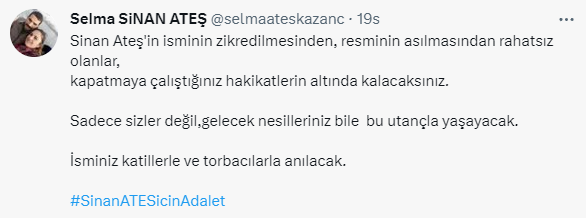 İYİ Parti ile MHP arasındaki pankart düellosu gündem oldu! Sinan Ateş'in ablasından tepki gecikmedi