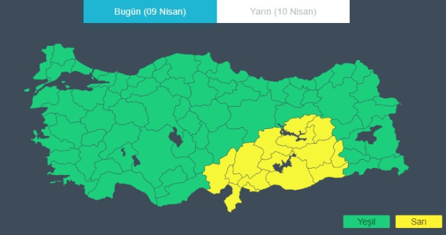 Meteoroloji'den 15 il için sarı kodlu uyarı! Resmen çamur yağacak