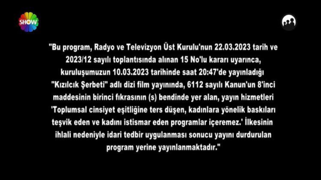 Kızılcık Şerbeti dizisi özet verilirken bir anda yayından kaldırıldı! Oyuncular RTÜK'e sert çıktı