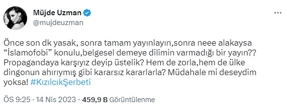 Kızılcık Şerbeti dizisi özet verilirken bir anda yayından kaldırıldı! Oyuncular RTÜK'e sert çıktı