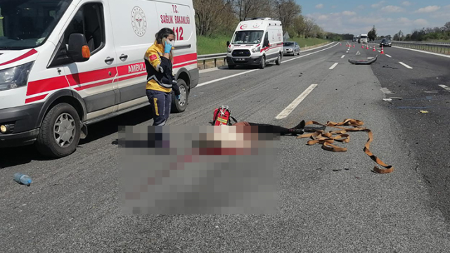 Edirne'de kahreden olay! Bulgar vatandaşı hamile kadın, trafik kazasında hayatını kaybetti