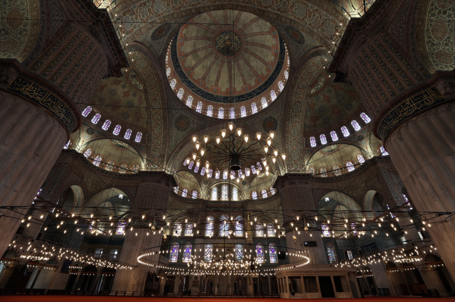 Restorasyonu tamamlandı, Sultanahmet Camii ibadete açılıyor! Son hali havadan görüntülendi