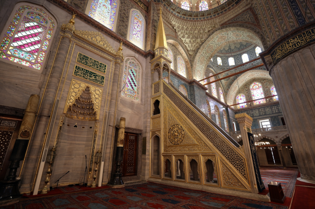 Restorasyonu tamamlandı, Sultanahmet Camii ibadete açılıyor! Son hali havadan görüntülendi