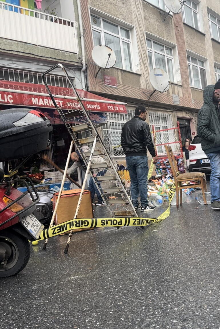 Üsküdar'da tartışma sonrası market savaş alanına döndü