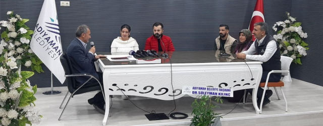 Adıyaman'da depremin ardından ilk nikah kıyıldı