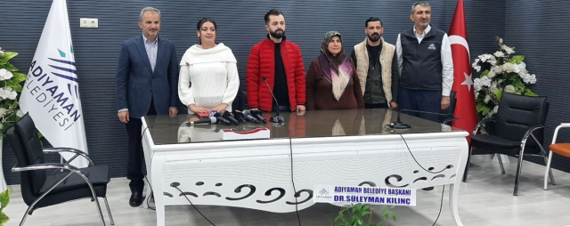 Adıyaman'da depremin ardından ilk nikah kıyıldı