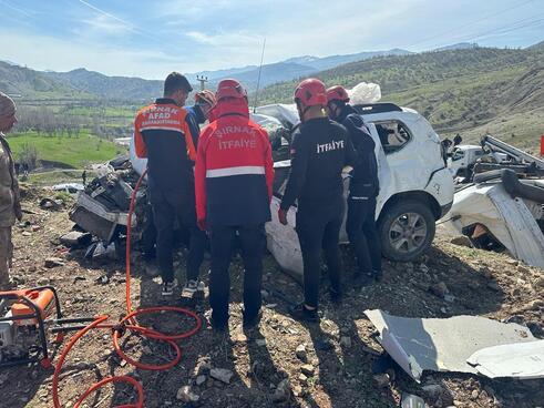 Şırnak’ta TIR ile otomobil çarpıştı: 3 ölü