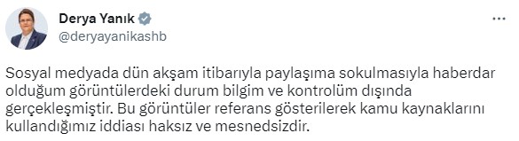 Bakan Yanık'tan tartışma yaratan kolilerle ilgili açıklama: Bilgim dışında gerçekleşmiştir