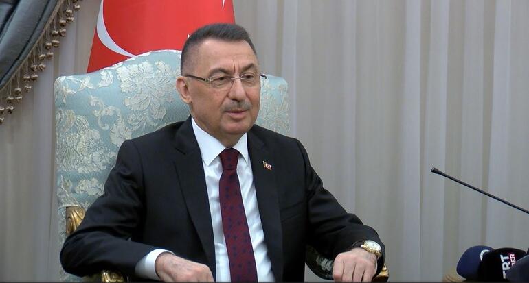 Fuat Oktay'dan KKTC Cumhurbaşkanı Tatar'a ziyaret