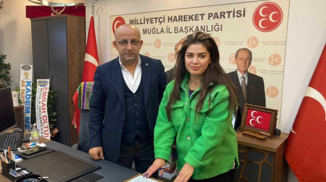 Oyuncu Özlem Balcı, MHP Muğla'dan 1. Sıra Milletvekili adayı oldu