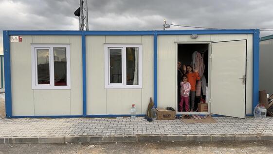 Depremzedeler Hatay'daki Konya Konteyner Kentin ilk etabına yerleşmeye başladı