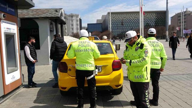 Dolmabahçe'den Taksim'e 385 lira isteyen taksiciye ceza yağdı