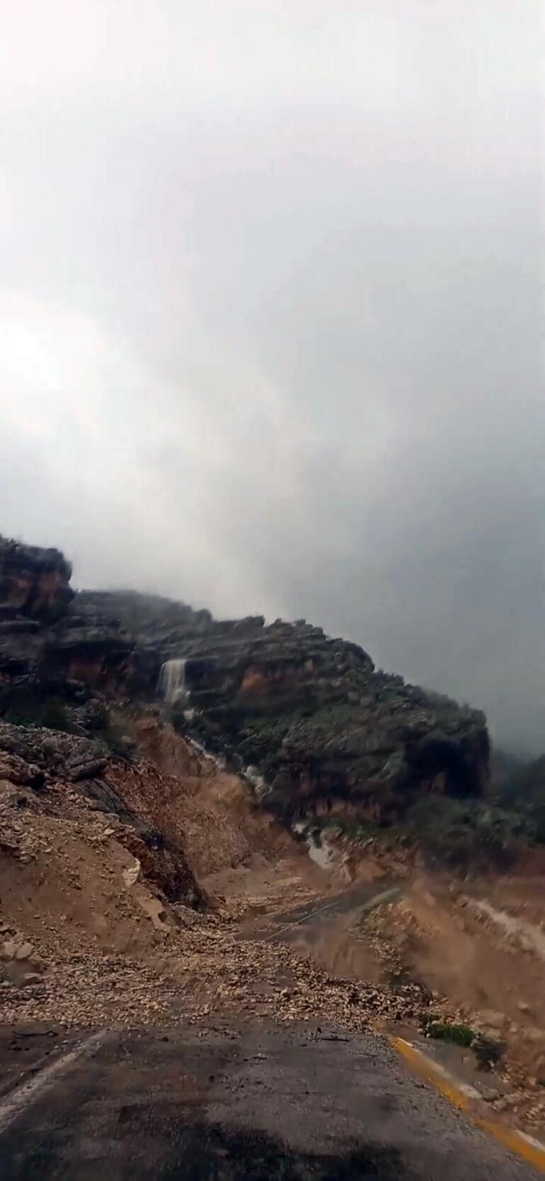 Siirt’te sağanak heyelanlara yol açtı