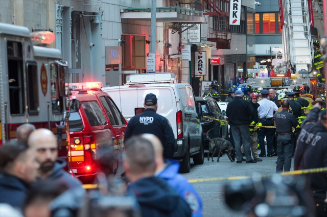 New York'ta otopark çöktü! 1 ölü, çok sayıda yaralı var