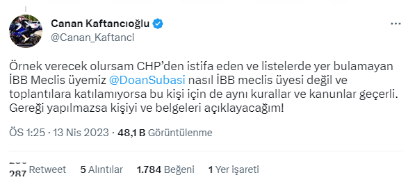 Kaftancıoğlu'nun hedefinde AK Partili bir isim var: Yakalandınız, gereği yapılmazsa belgeleri açıklayacağım