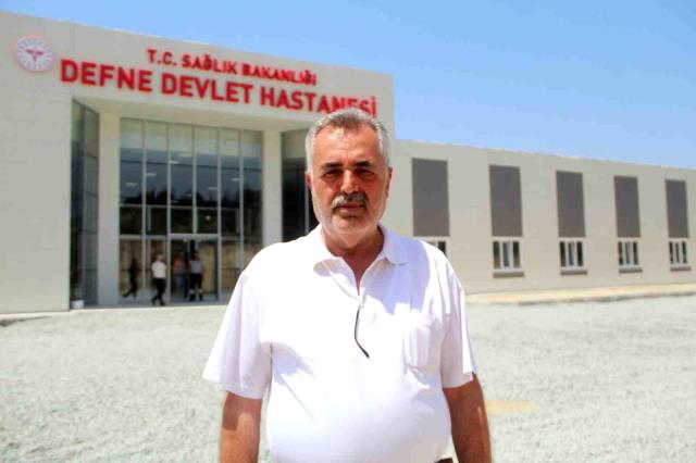 Temel atımı gündem olan Defne Devlet Hastanesi, açılış için gün sayıyor