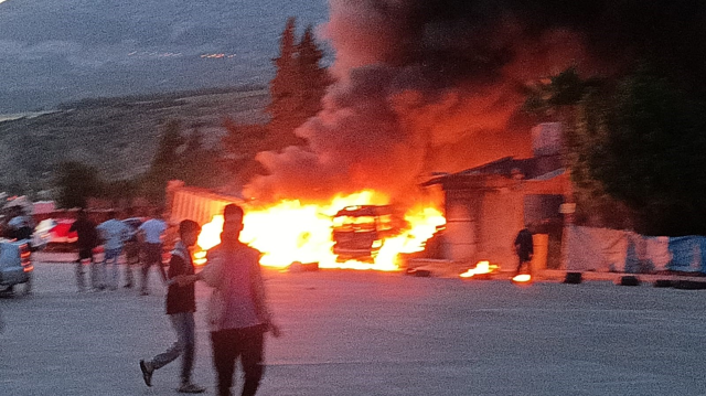 Hatay'da kamyonun kalabalığın arasına dalarak 6 kişinin ölümüne neden olduğu kazadan ilk görüntüler