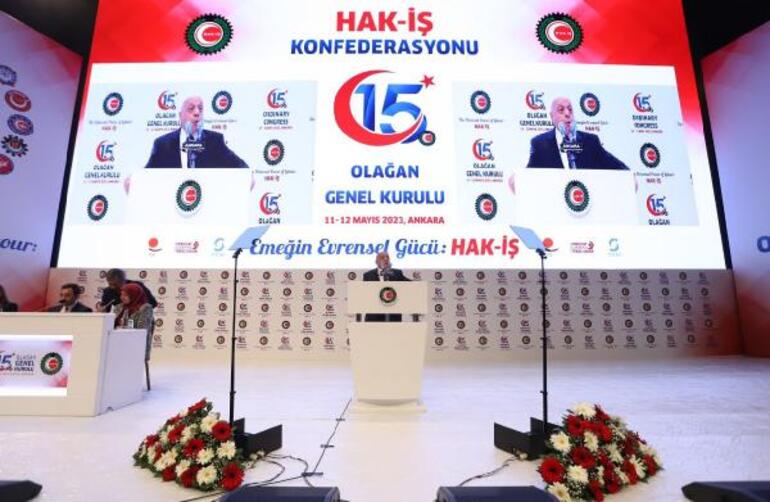 HAK-İŞ Başkanı Arslan: 'Türkiye Yüzyılı' emekçinin de yüzyılı olacak