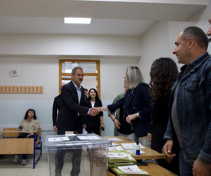 Bakan Özer, oyunu Ordu'da kullandı