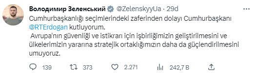 Dünya liderleri Erdoğan'ın seçim zaferini tebrik etti! İki liderden Türkçe mesaj var