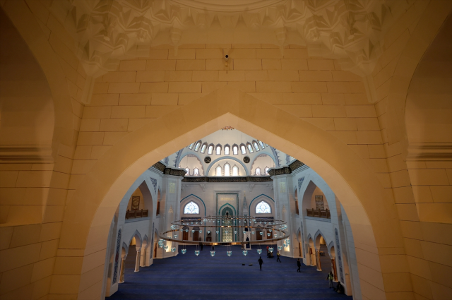 İstanbul'un yeni göz bebeği! 20 bin kişinin aynı anda ibadet edebileceği Barbaros Hayrettin Paşa Camii açıldı