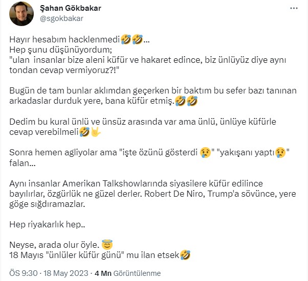 Şahan Gökbakar, Güvenç Dağüstün ve Celil Nalçakan'la birbirine girdi! Küfür ve hakaretler havada uçuştu