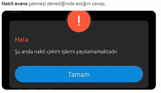 Nakit avans çekimine sınırlama getirildiği iddiası, sosyal medyayı ayağa kaldırdı