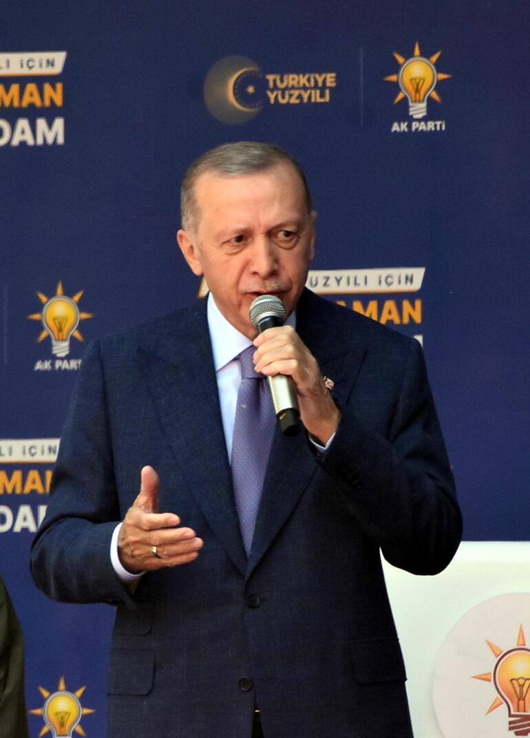 Erdoğan: Biz bu CHP'ye, PKK'ya ülkemizi, vatanımızı böldürtmeyiz