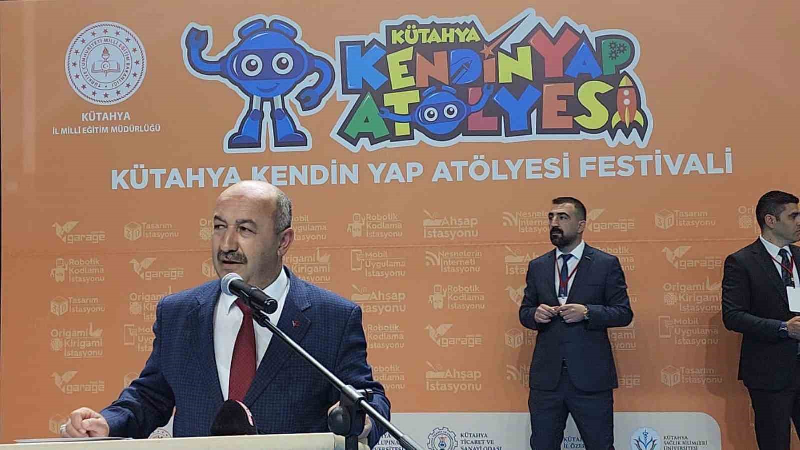 Kütahya’da “Kendin yap atölyesi” festivali