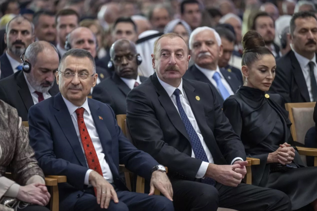 Erdoğan'ın göreve başlama töreninde çok konuşulacak kare! Paşinyan, Aliyev'in hemen arkasına oturdu