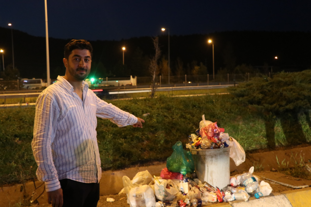 Tatilcilerin trafik yoğunluğu 2 gün sonra azaldı, geriye yollarda çöp manzaraları kaldı