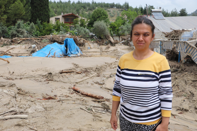 Denizli'de felaketin boyutunu gözler önüne seren kareler! Selin vurduğu bölgenin eski halini gören inanamıyor