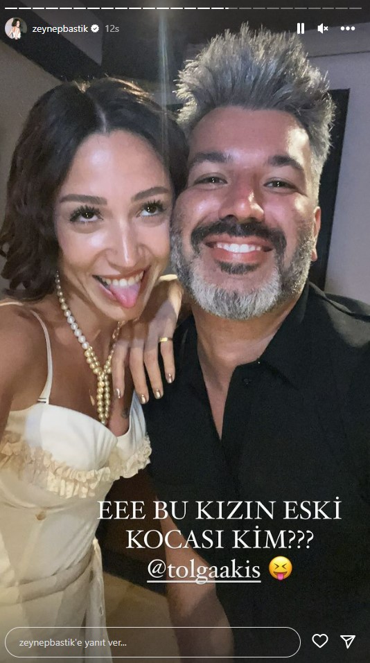 Eski eşiyle bir araya gelen Zeynep Bastık'tan paylaşım: Kimin eski kocası bu