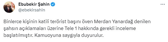 Gazeteci Merdan Yanardağ'ın Abdullah Öcalan açıklamaları tepki çekti! RTÜK inceleme başlattı