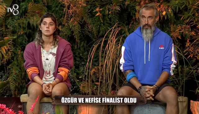 Survivor 2023'te sona gelindi! Nefise ve Özgür finale adını yazdırdı