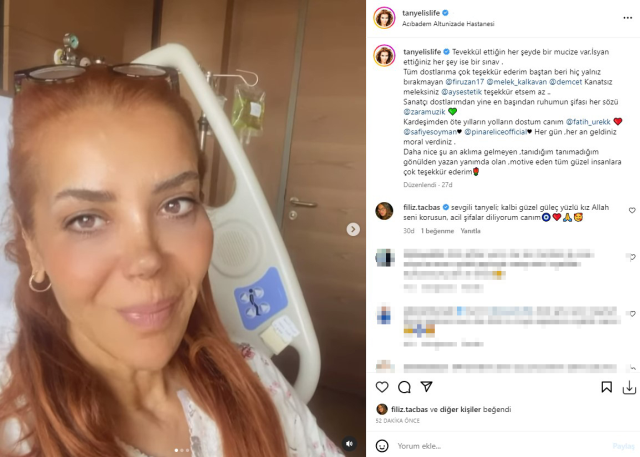 Kanserle mücadele eden Tanyeli, hasta yatağından video paylaşarak sevenlerinden helallik istedi