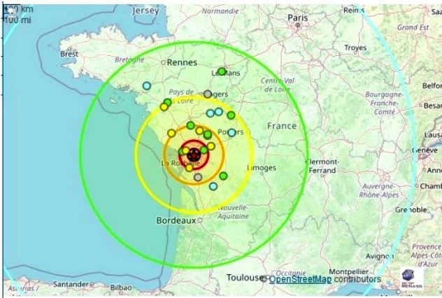 Fransa'da 5.8 büyüklüğünde deprem! Evlerde hasar var, 1 köy tahliye edildi