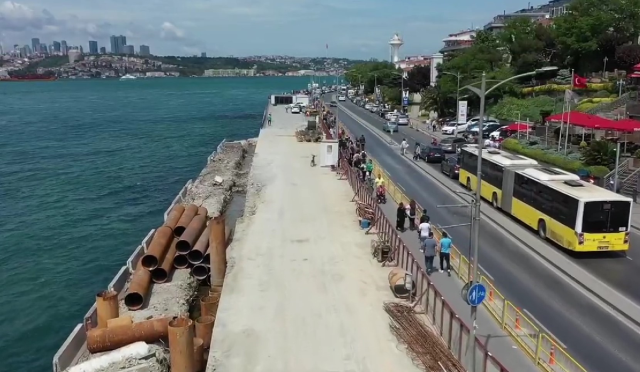 Üsküdar Belediye Başkanı Hilmi Türkmen, kapatılan Kız Kulesi sahilini paylaşıp İBB'ye isyan etti