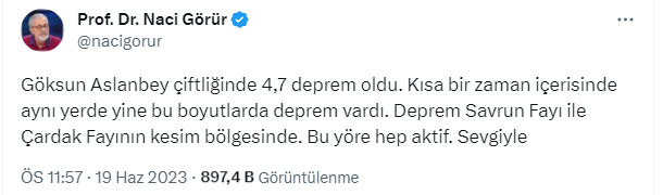 Naci Görür, haritada işaretleyerek uyardı: Son depremler bölgeyi sıkıştırdı