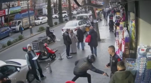 Kavgada kendisini darbeden kişiye benzetti, silahını çıkarıp bacağından vurdu