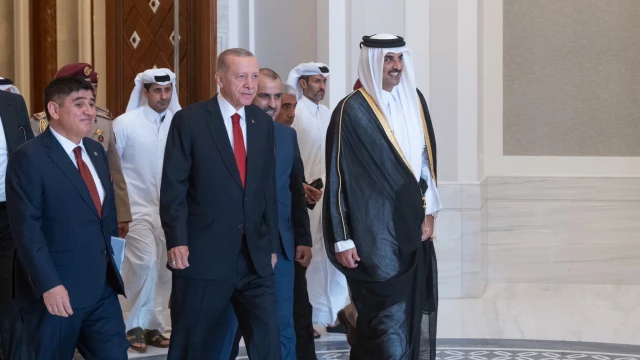 Cumhurbaşkanı Erdoğan ve Katar Emiri Al Thani görüşmesi tamamlandı, ortak bildiri imzalandı