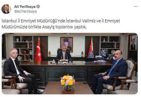 Esenyurt'taki tekel bayisi saldırısının ardından kriz toplantısı! Bakan Yerlikaya kurmaylarını topladı