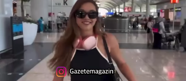 Mert Ramazan Demir'le öpüşürken görüntülenen Afra Saraçoğlu'nu kaçıran soru! Tek kelimeyle geçiştirdi