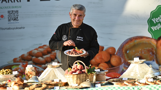 Bursa'nın tescilli lezzetleri Yeşil Gastronomi Festivali ile dünyaya tanıtılacak