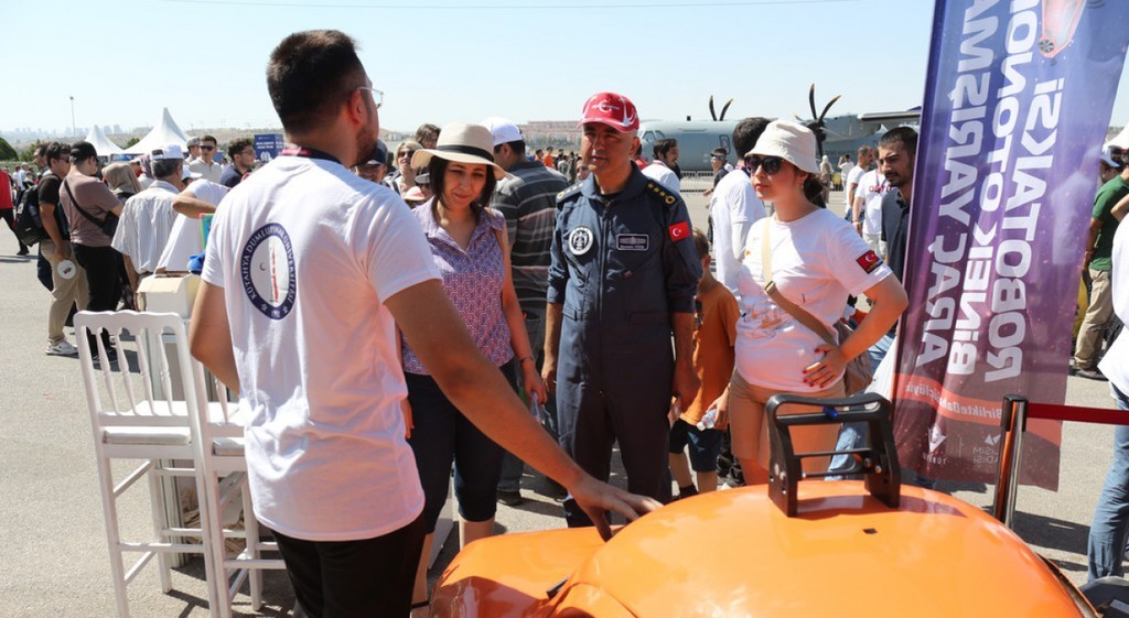 DPÜ Teknofest takımları, Ankara’daki festival alanında stant açtı